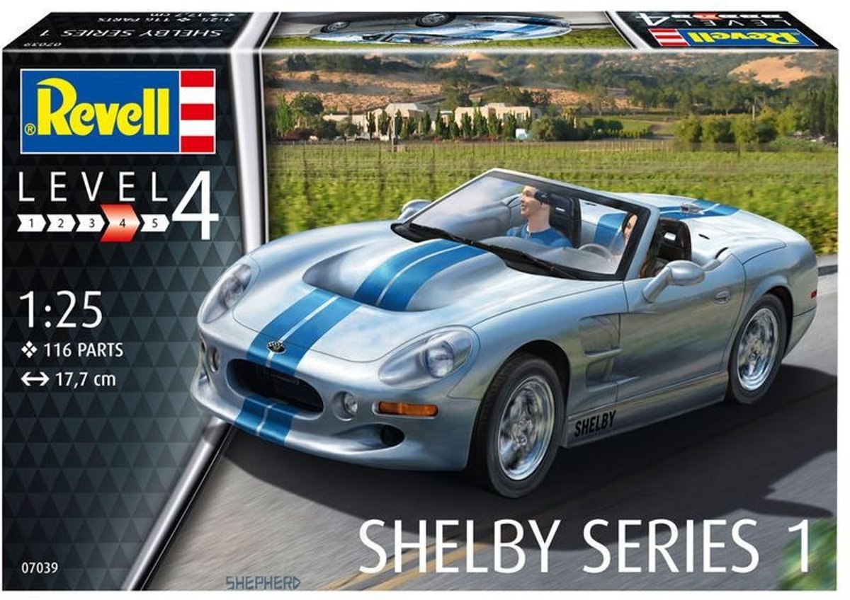   07039 Shelby Series I Auto (Bouwpakket) 1:25