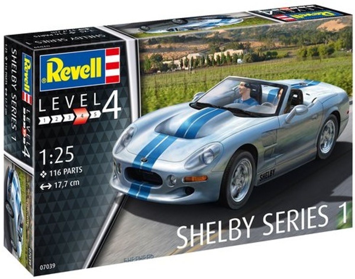 Revell 07039 Shelby Series I Auto (bouwpakket) 1:25