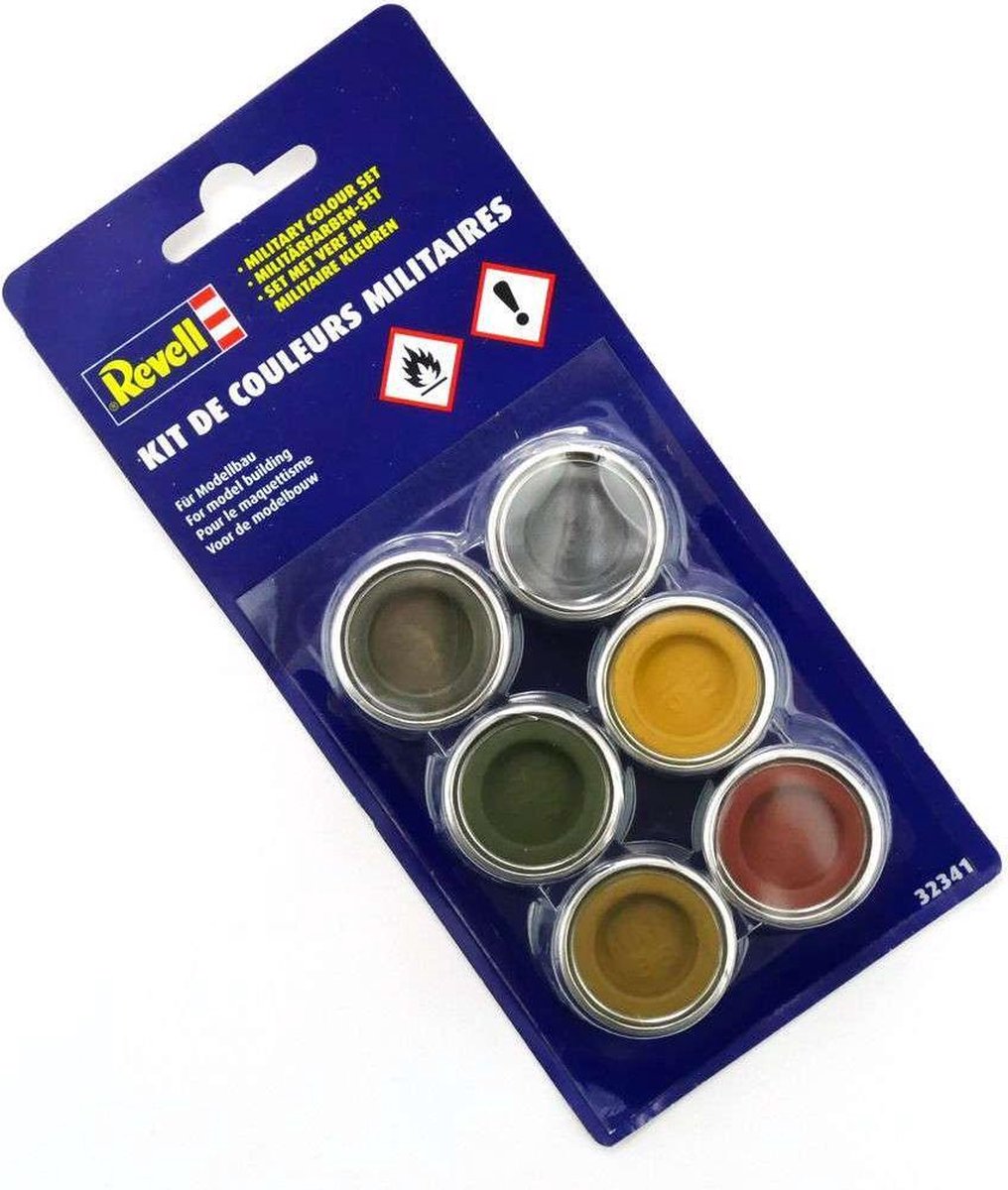   32341 Military Colours - Enamel Set Verf set