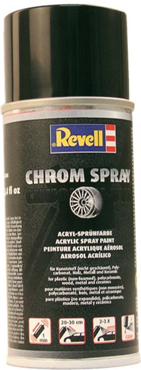   39628 Chrome Spray - 150ml Verf spuitbus