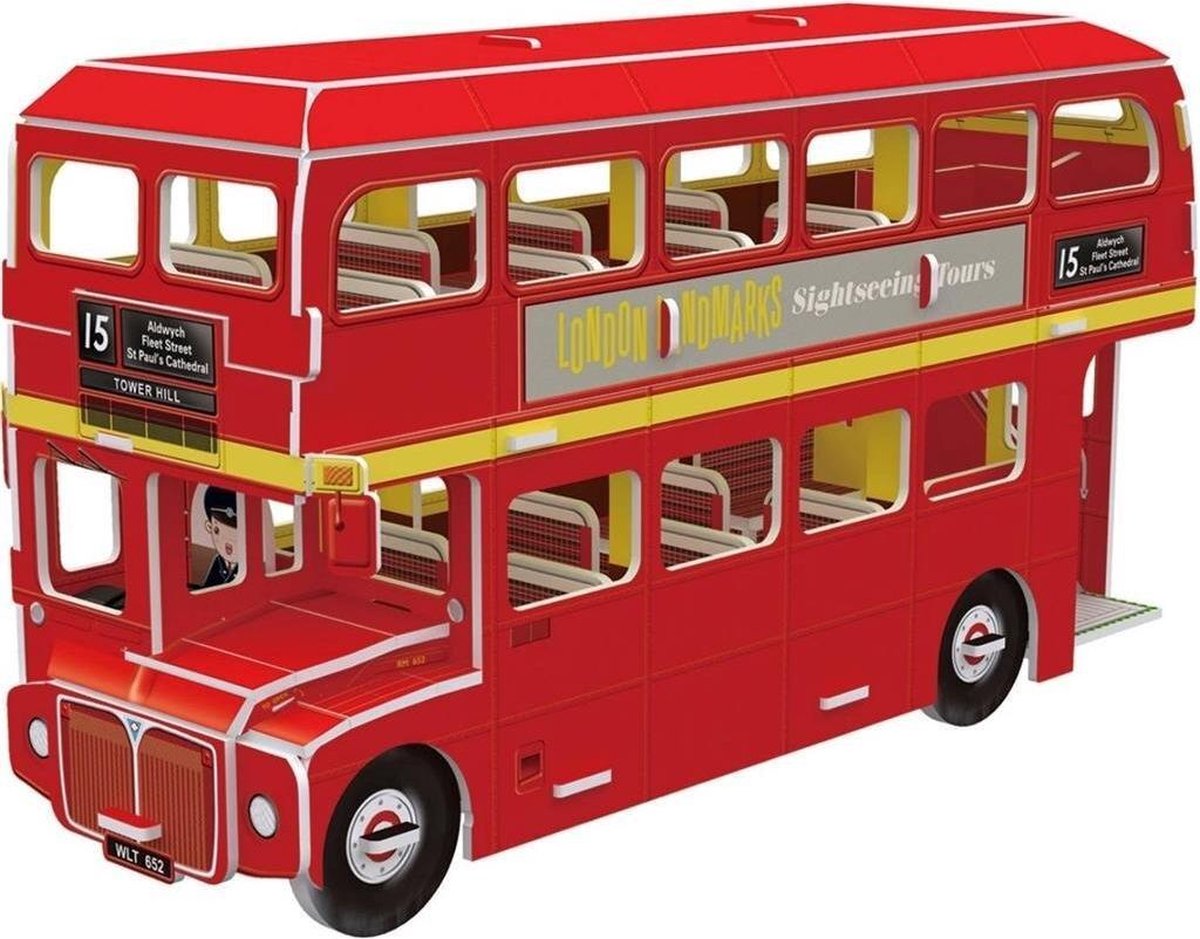   3D Puzzel London Bus 66 Stukjes