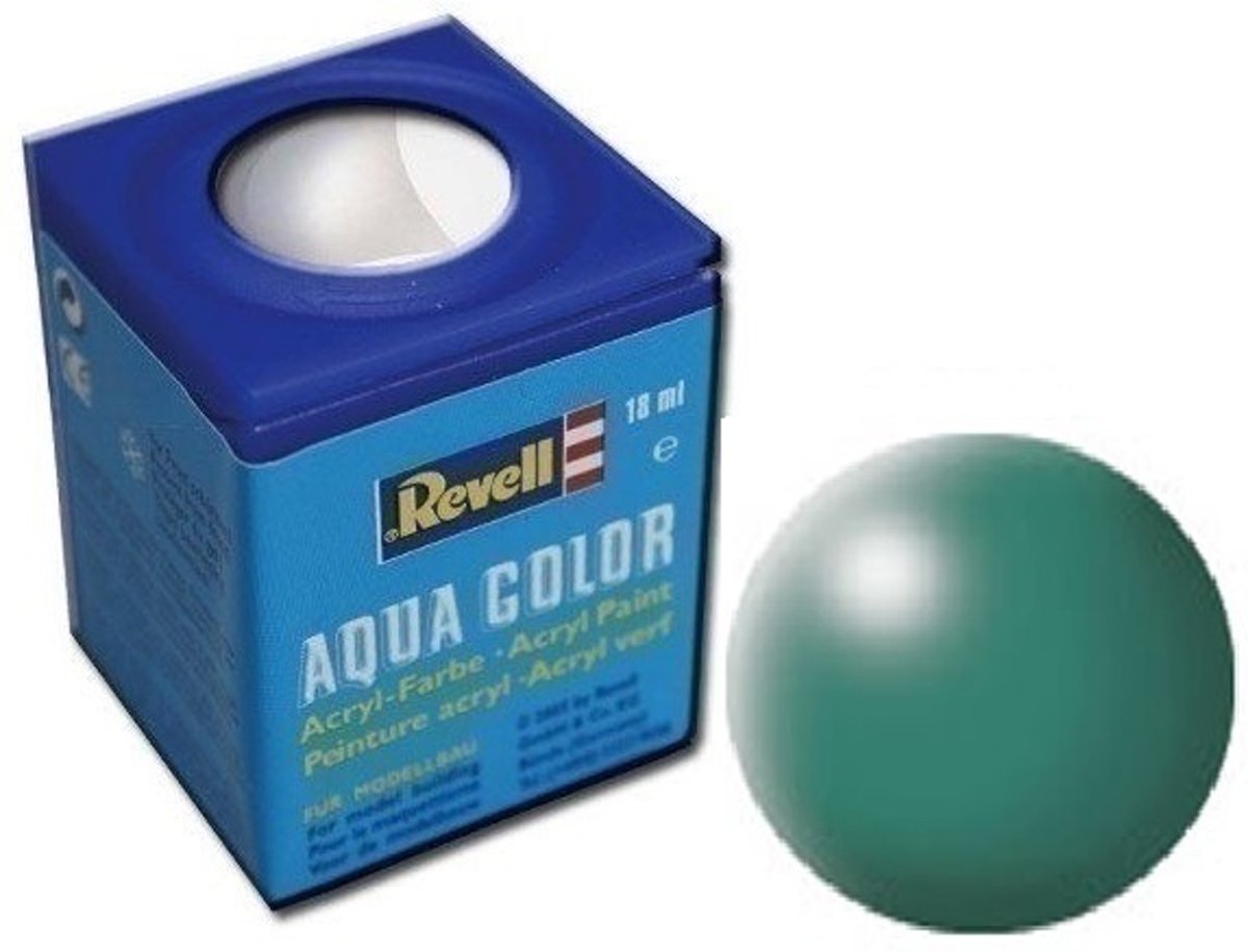   Aqua Color Waterverf Patinagroen Halfglanzend 18ml