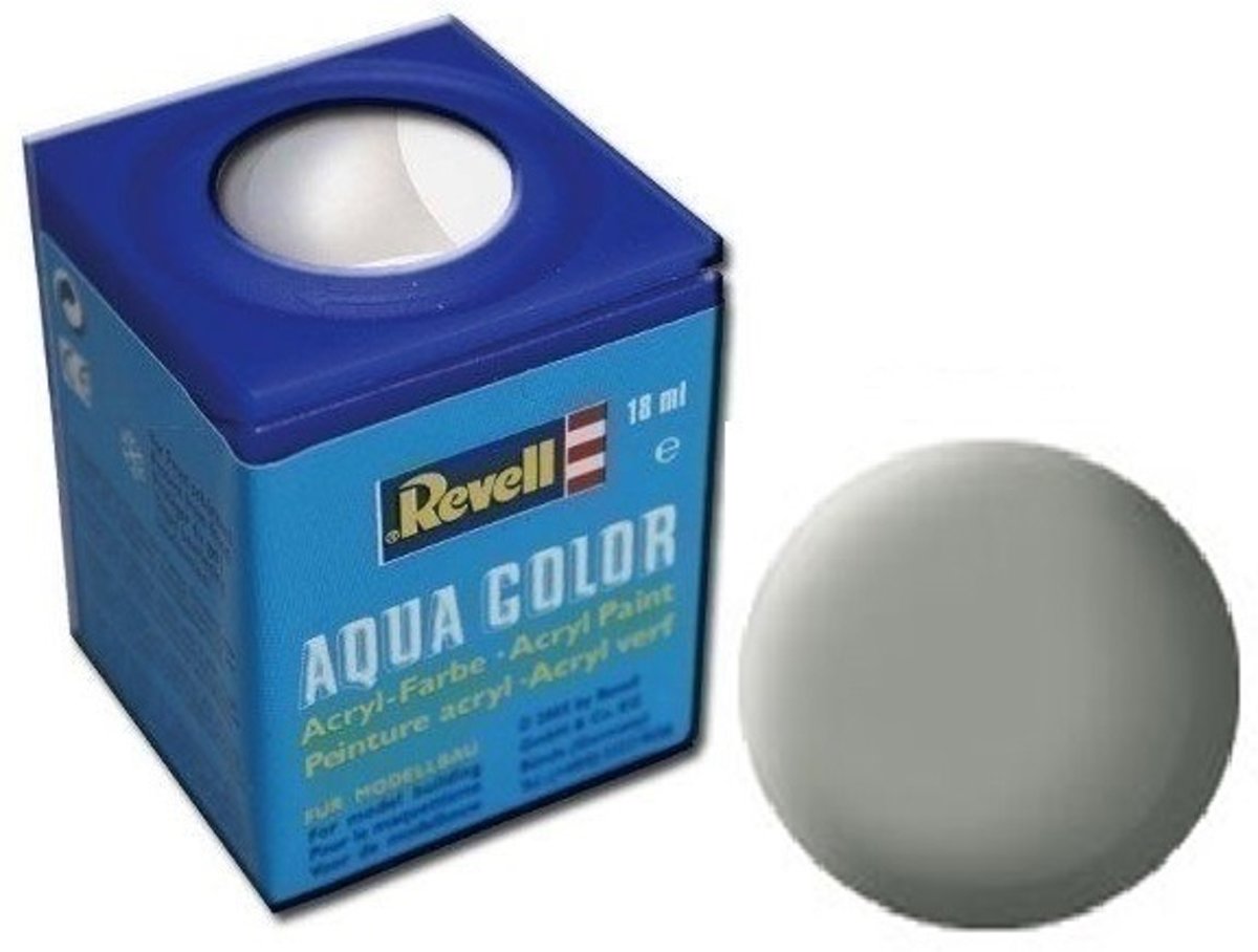 Revell Aqua Color Waterverf Steengrijs Mat 18ml