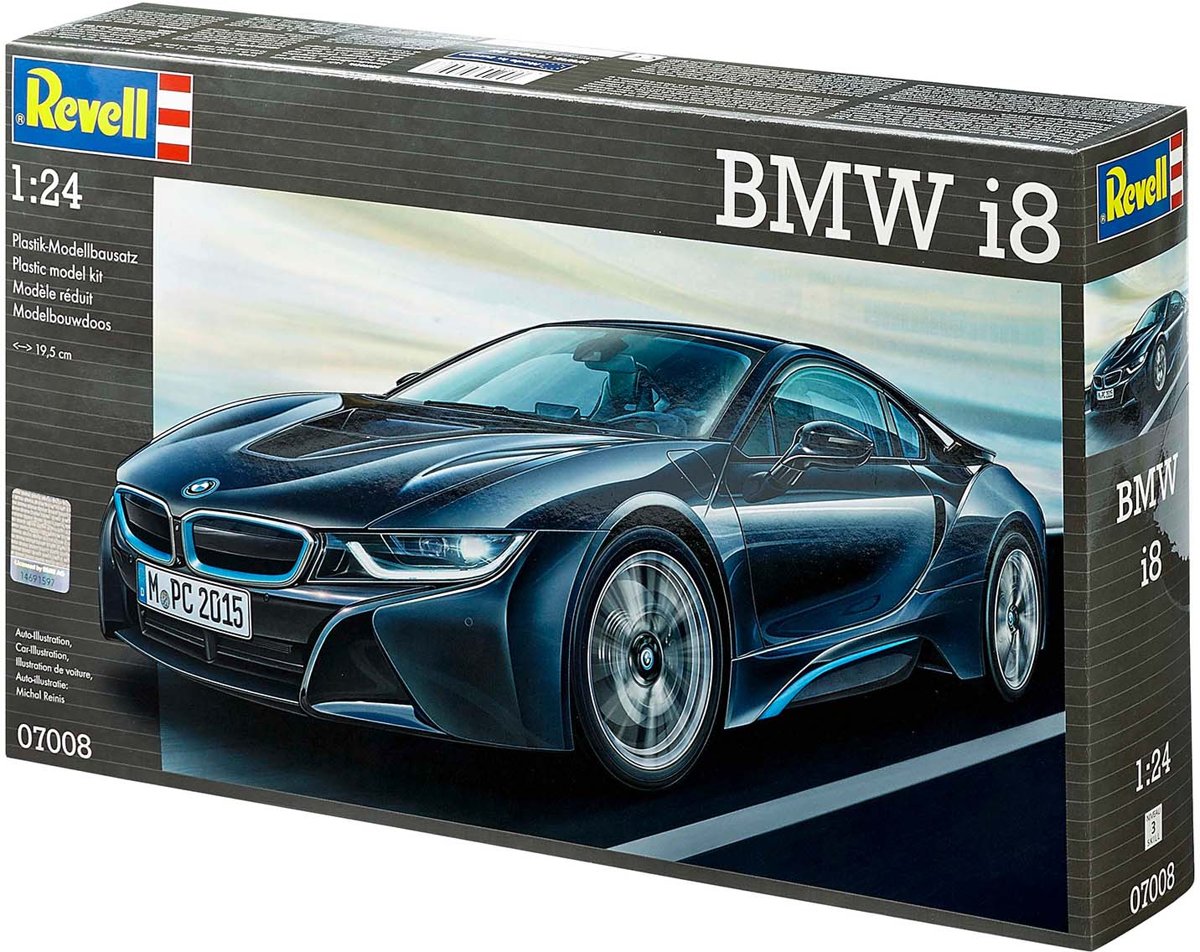   BMW i8 (07008) - Bouwpakket 1:24