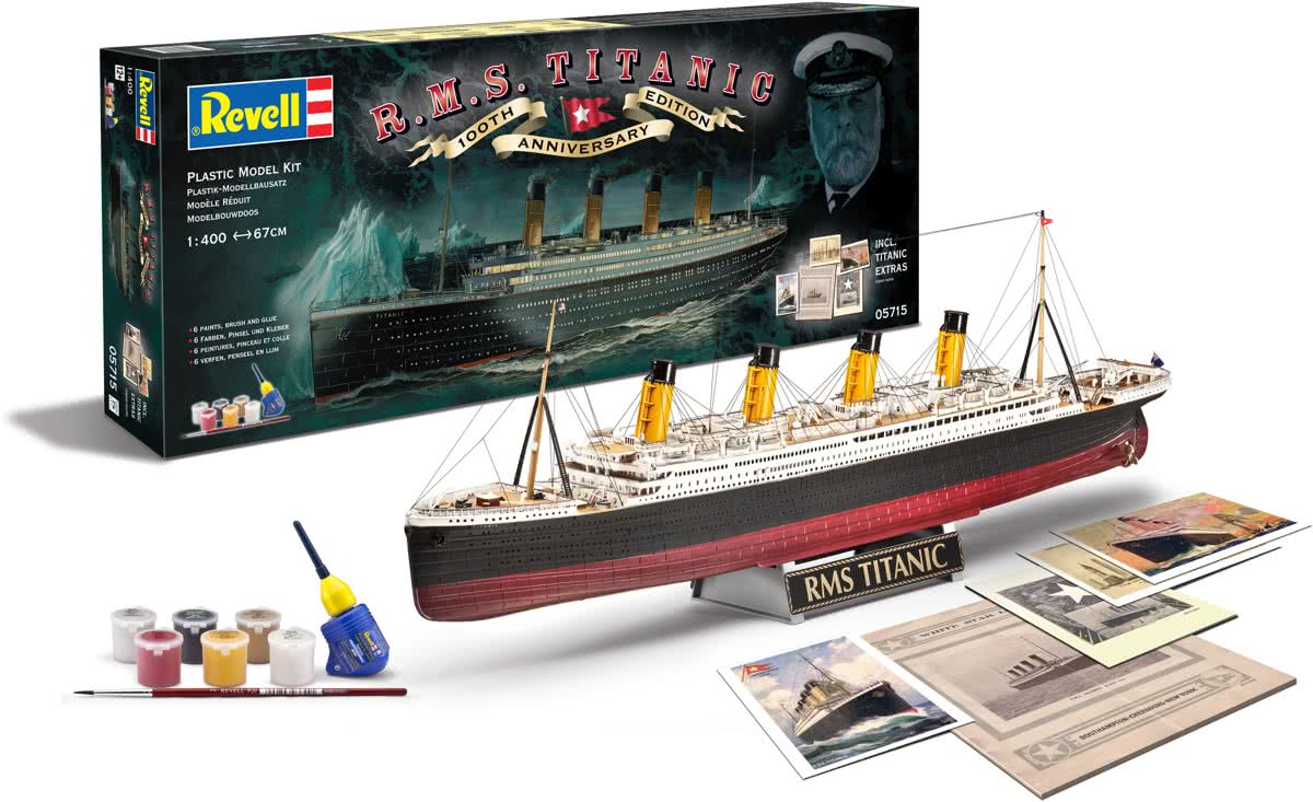   Boot 100 Jaar Titanic - Bouwpakket - 1:400