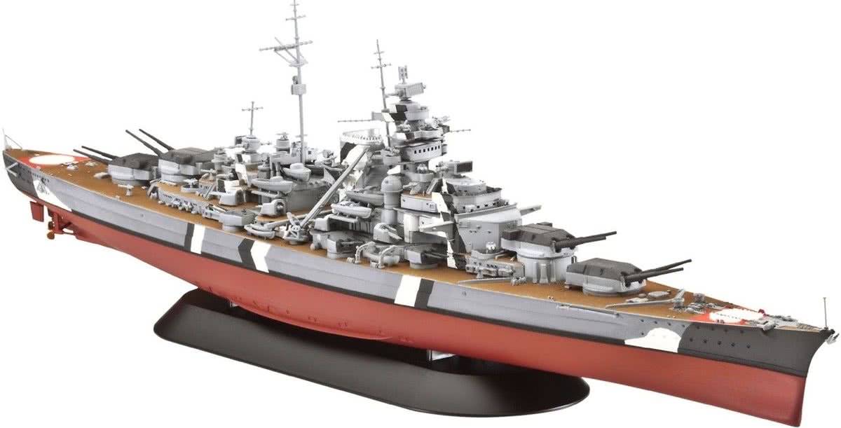   Boot Battleship Bismarck - Bouwpakket - 1:700