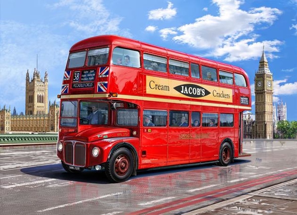   Bus London Bouwpakket - Bouwpakket - 1:24