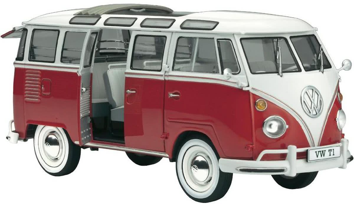   Bus Volkswagen T1 Samba - Bouwpakket - 1:24