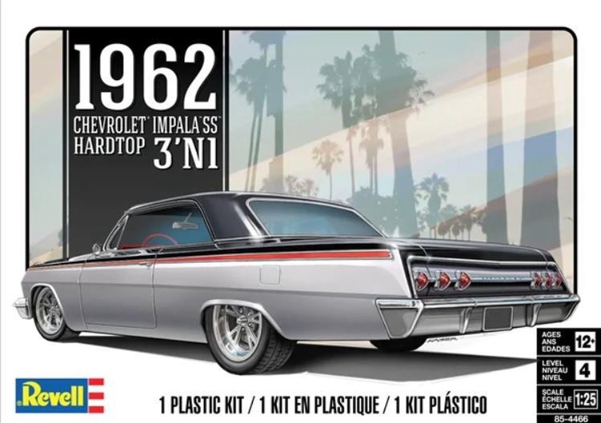   Chevrolet Impala Hardtop 1962 (modelbouw, 1:25)