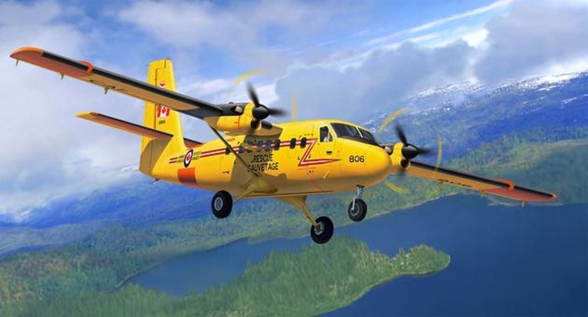   DHC-6 Twin Otter 1:72 Montagekit Vliegtuig met vaste vleugels