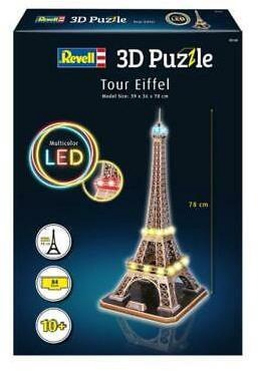   Eiffel Tower LED Edition 3D Puzzle