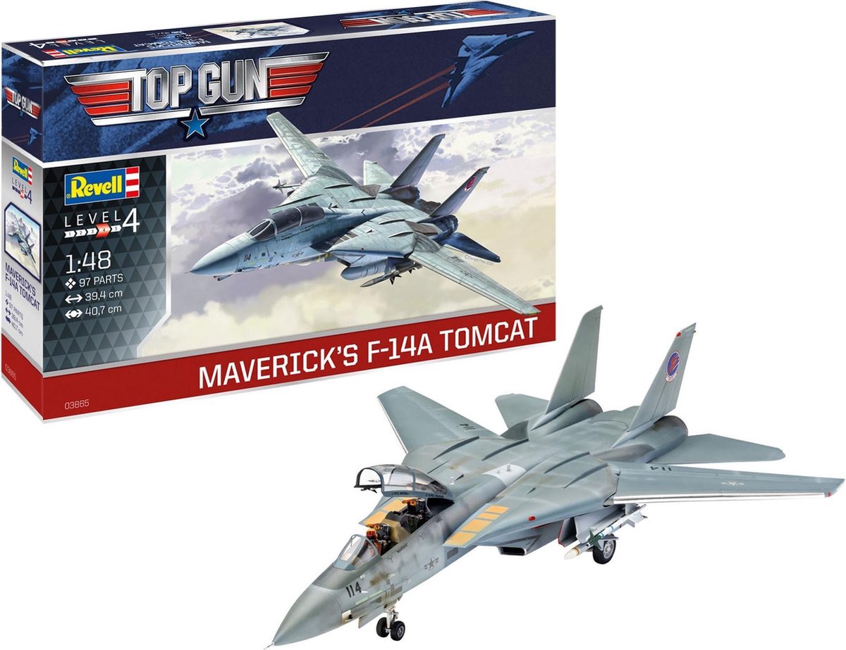 Revell F-14 A Tomcat Top Gun