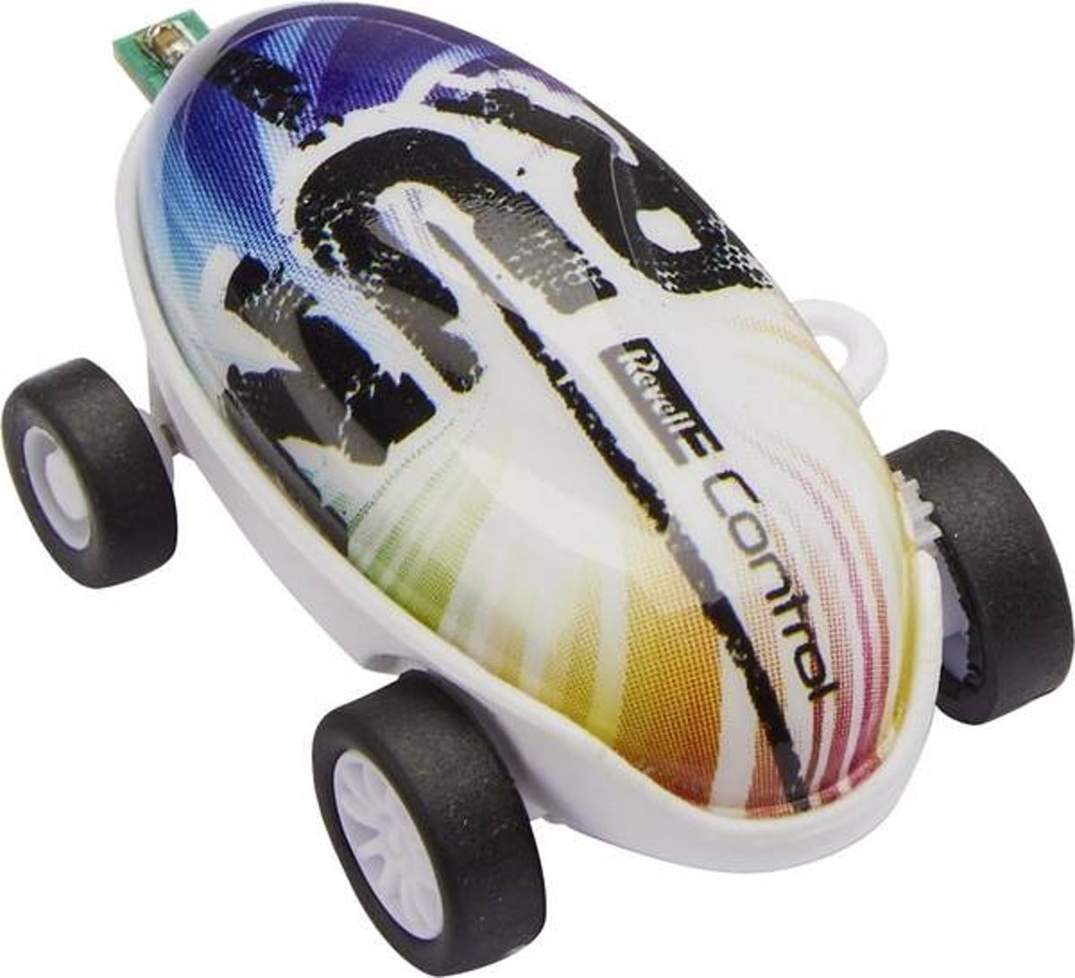   Fidget Runner Stuntauto Junior Wit 4,5 Cm