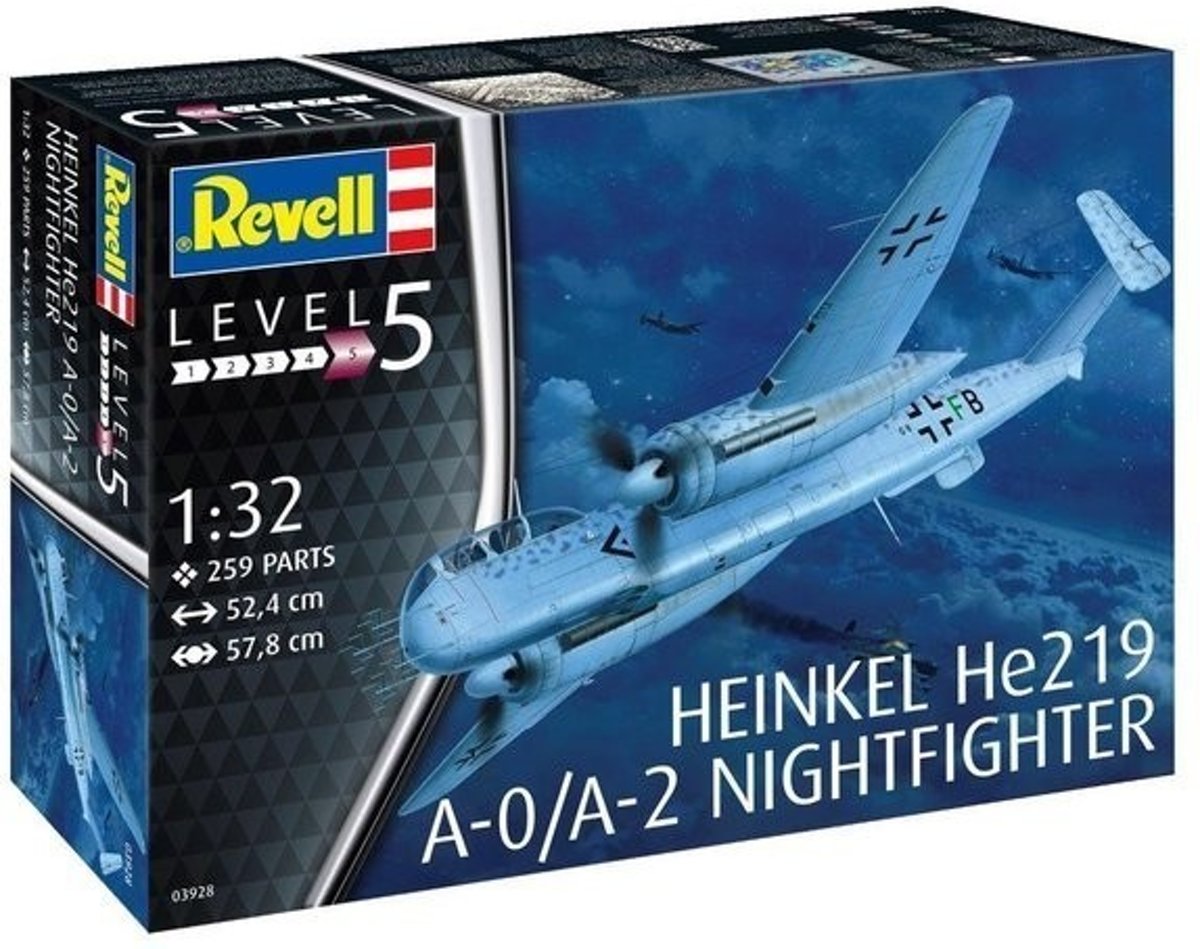 Revell Heinkel He2019 A-0/A-2 Nightfighter