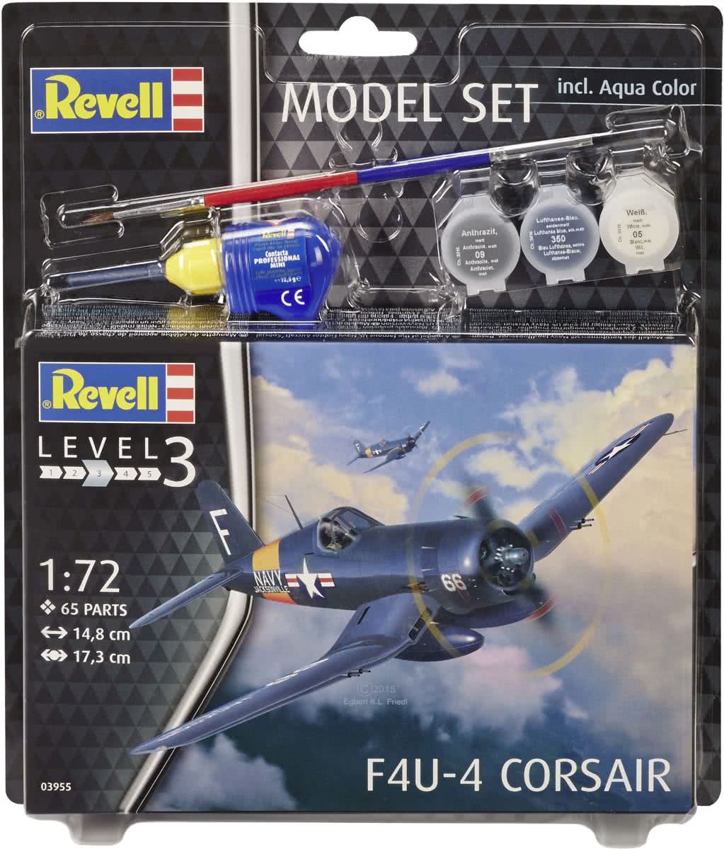   Model Set F4U-4 Corsair