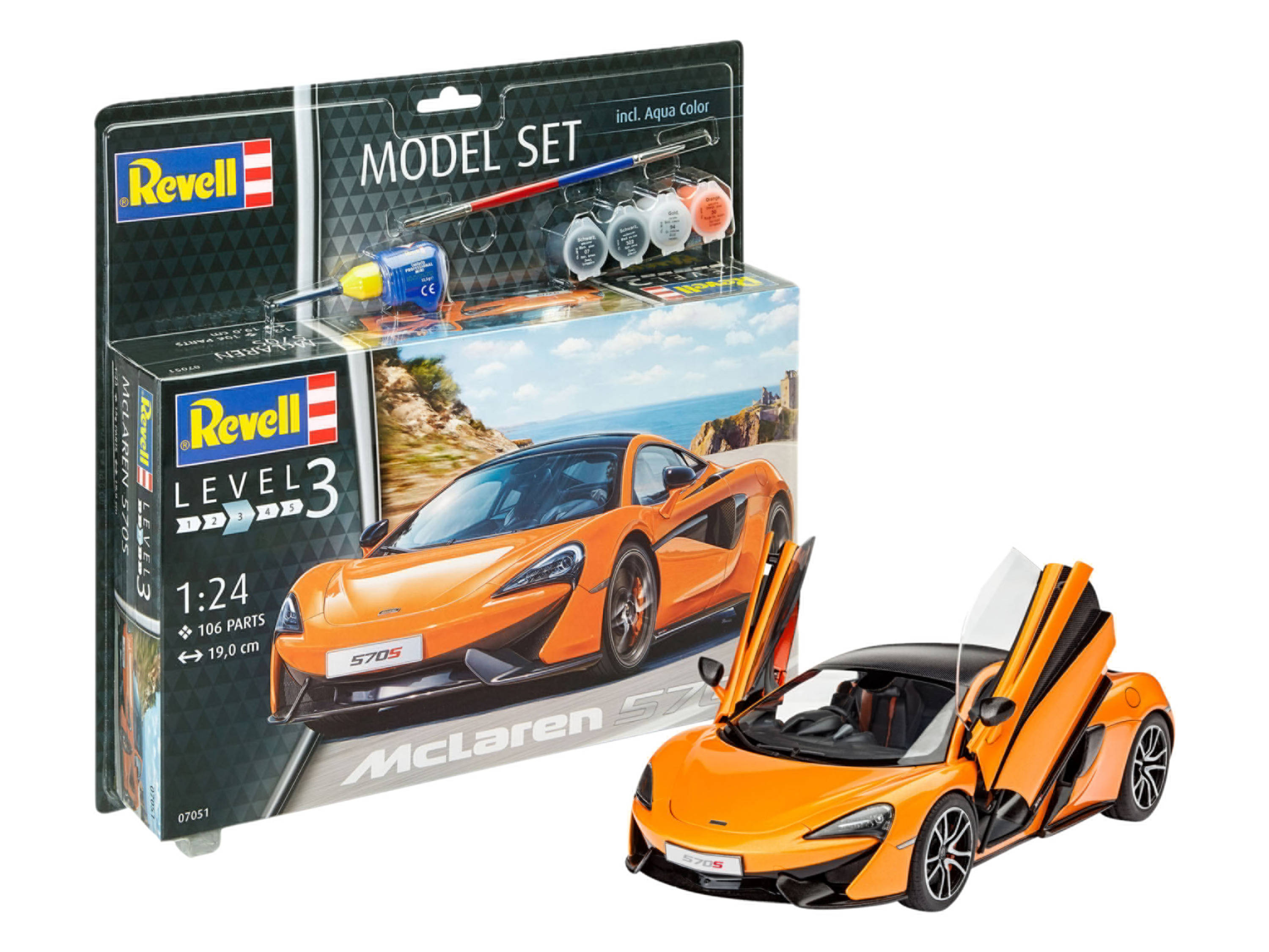   Modelauto's (Modelset McLaren 570S)