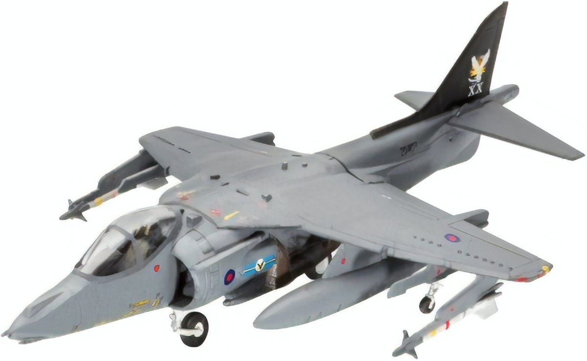   Modelbouwset Bae Harrier Gr.7 100 Mm Schaal 1:144