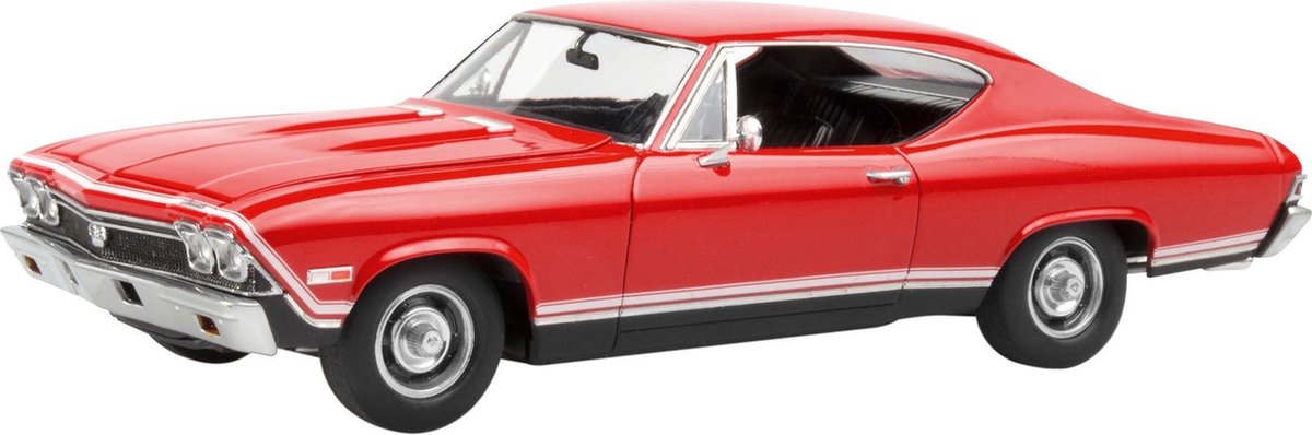   Modelbouwset Chevy Chevelle S 1:25 Rood 126-delig