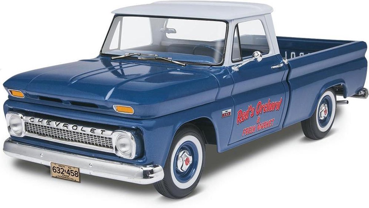   Modelbouwset Chevy Fleetside 1:25 Blauw 112-delig