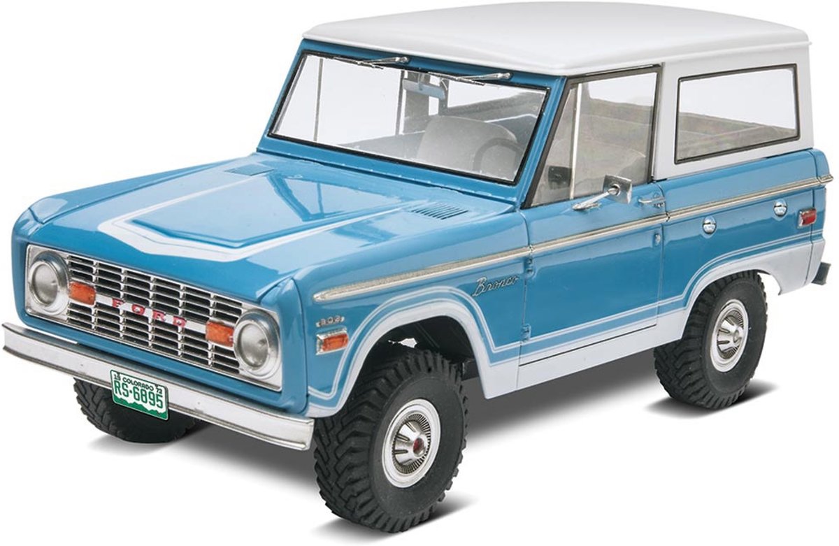   Modelbouwset Ford Bronco 1:25 Blauw 137-delig