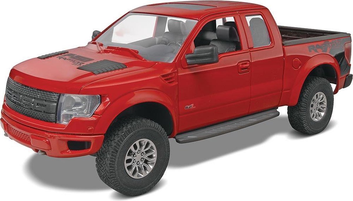   Modelbouwset Ford Raptor 1:25 Rood 49-delig