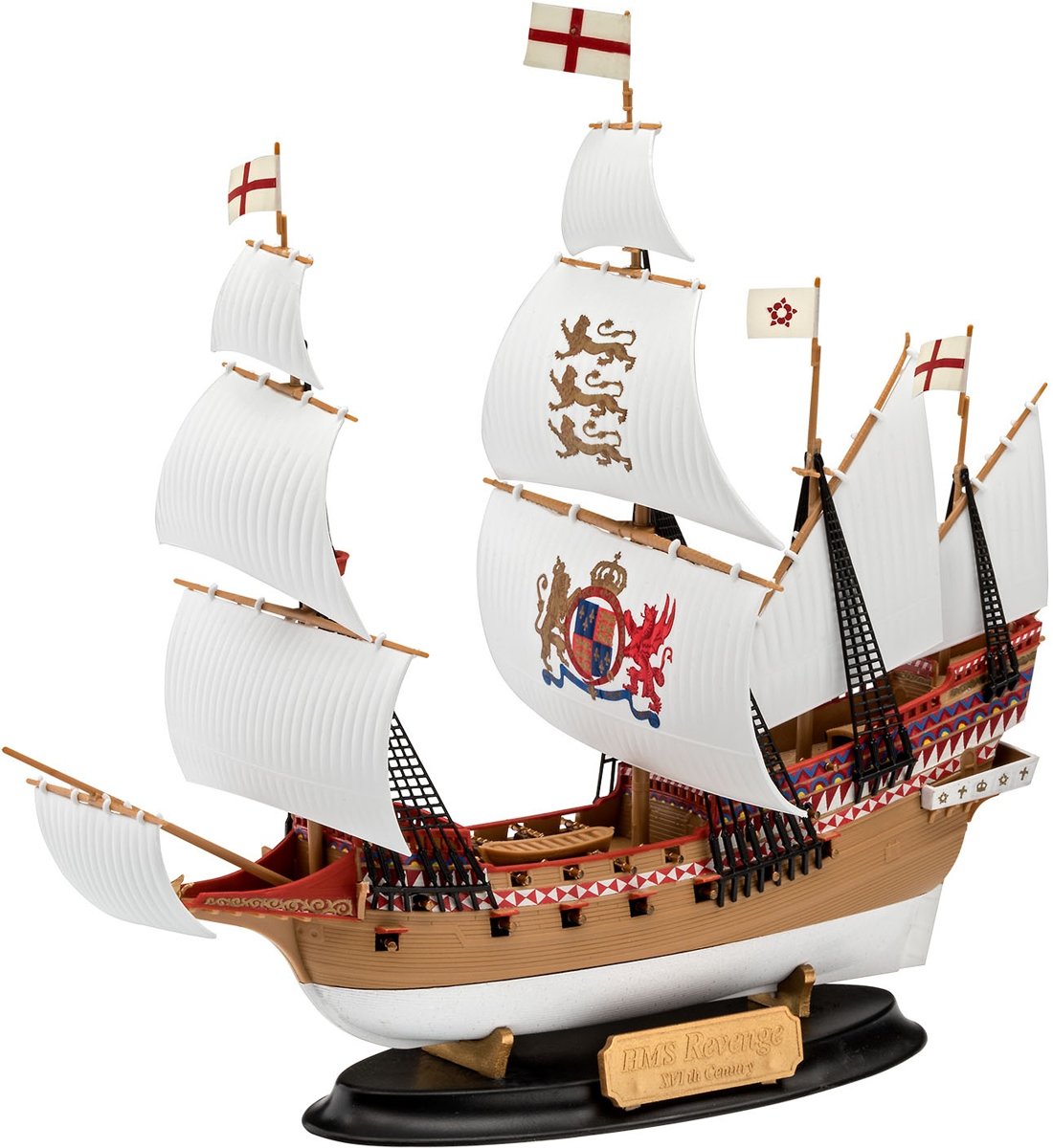   Modelbouwset Hms Revenge 163 Mm Schaal 1:350