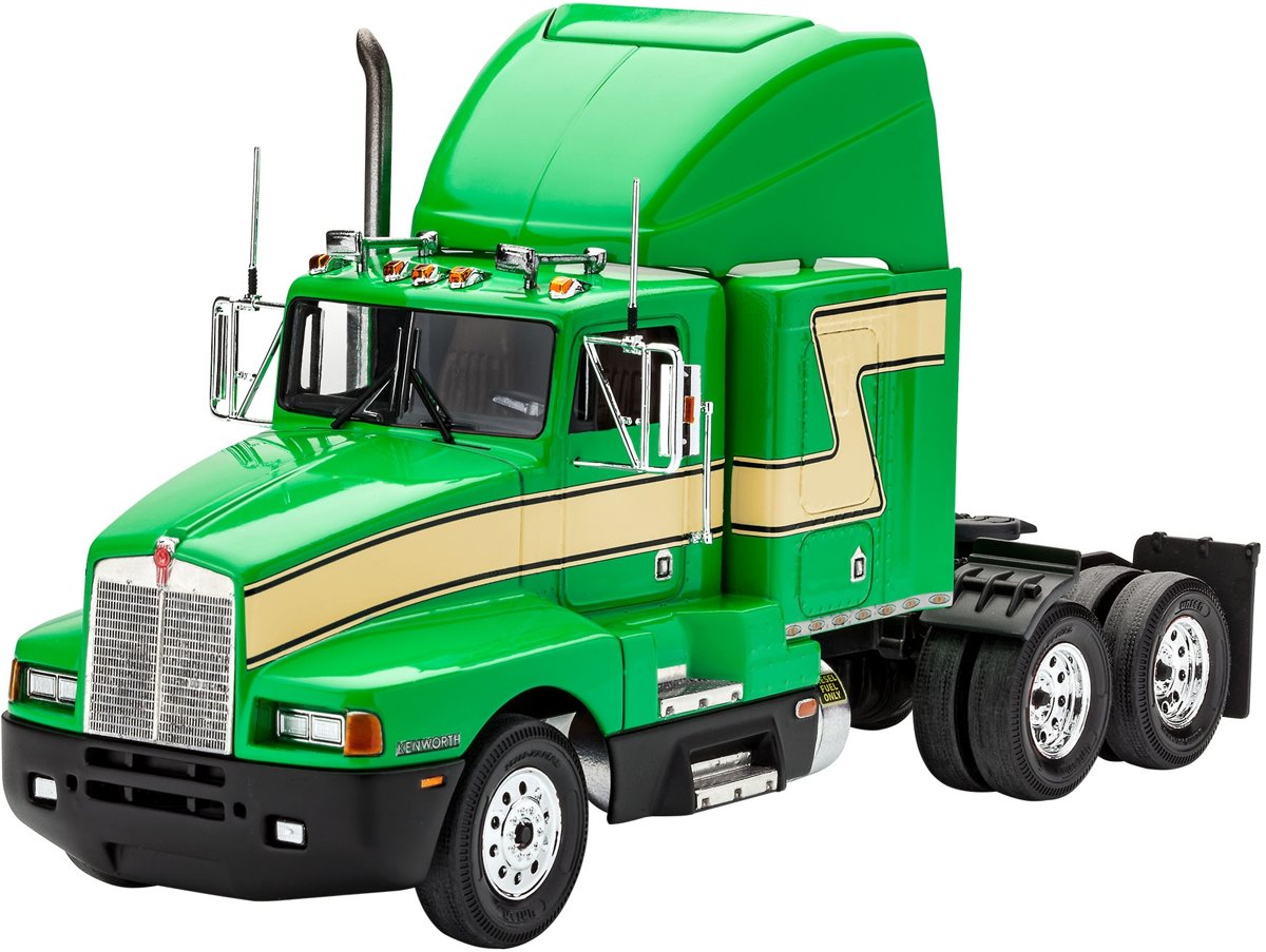   Modelbouwset Kenworth T600 1:32 Groen 61-delig