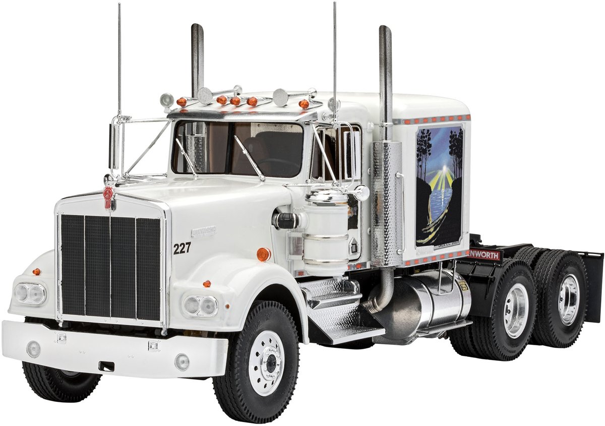   Modelbouwset Kenworth W-900 1:25 Wit 231-delig