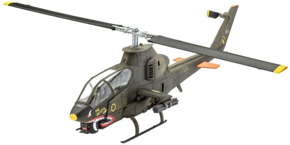   Modelhelikopter Bell Ah-1g 19 Cm 150-delig