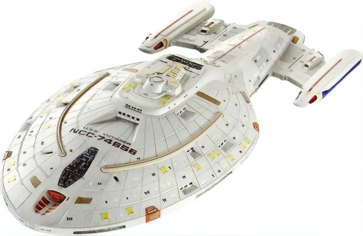   Modelruimteschip Uss Voyager 51 Cm 67-delig