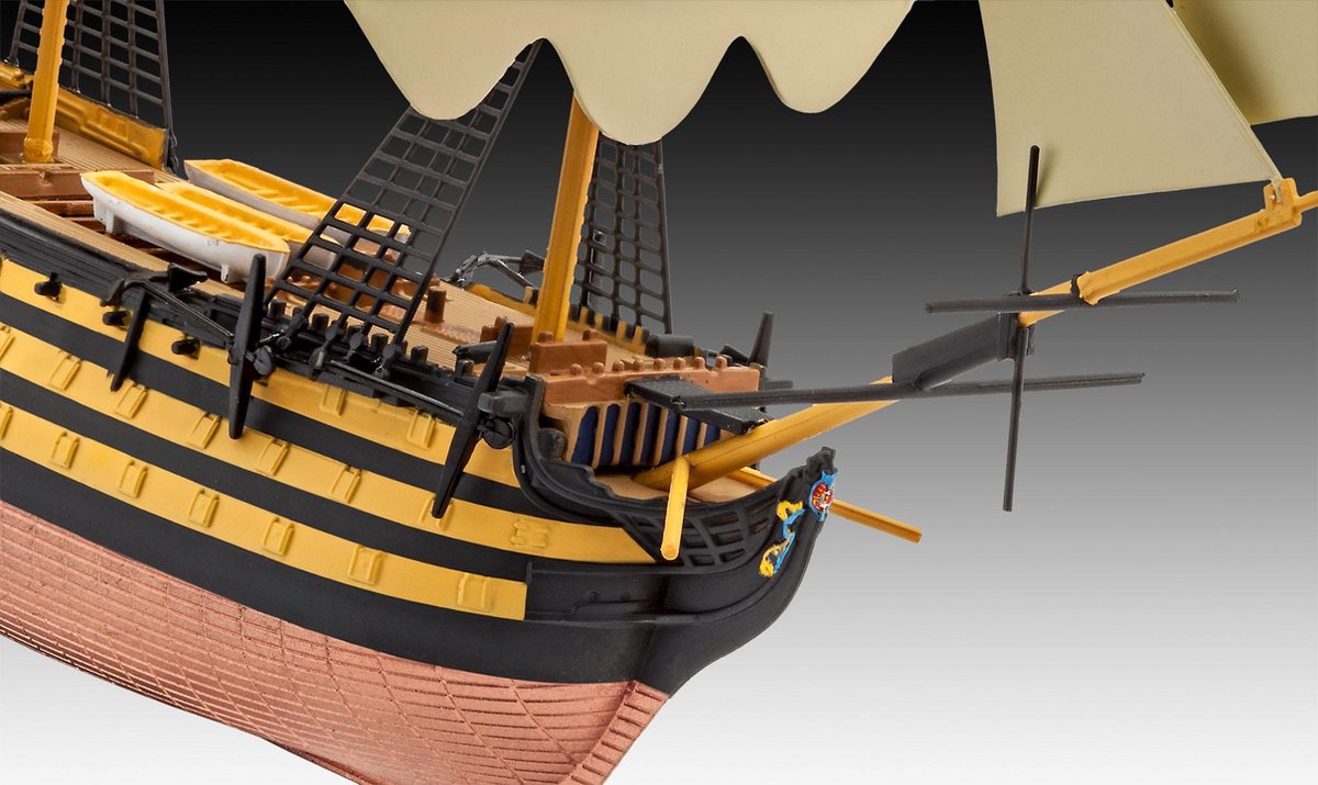   Modelschip Hms Victory 22 Cm 45-delig