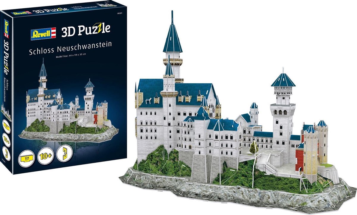   Neuschwanstein Castle 3D Puzzle