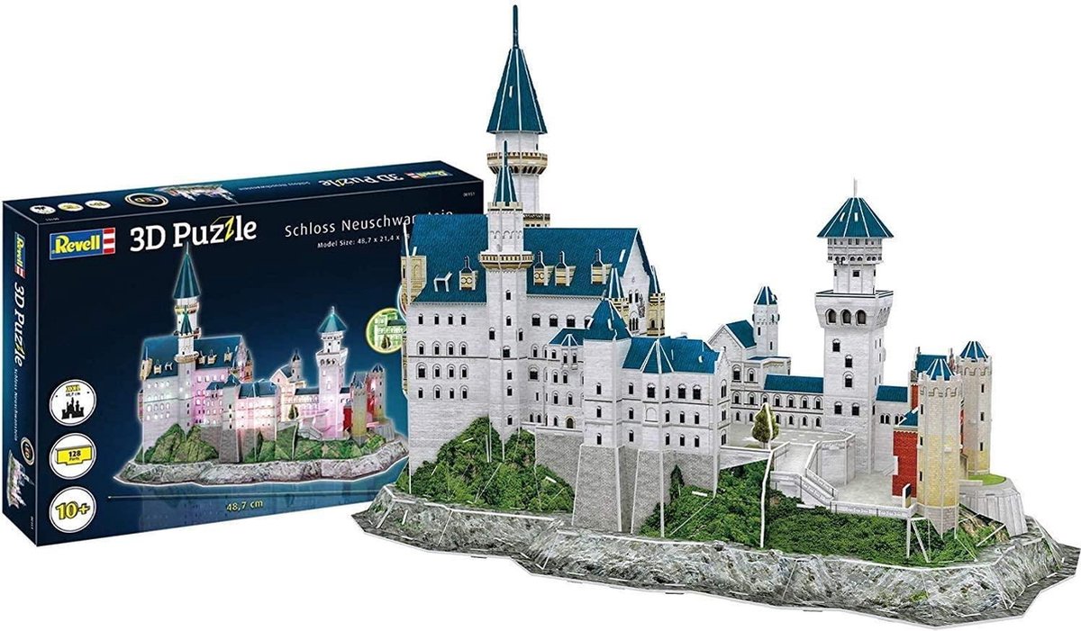   Neuschwanstein Castle LED Edition 3D Puzzle