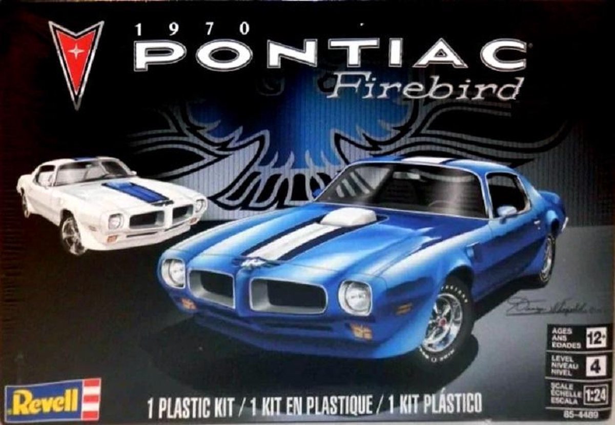   Pontiac Firebird 1970 (modelbouw, 1:25)