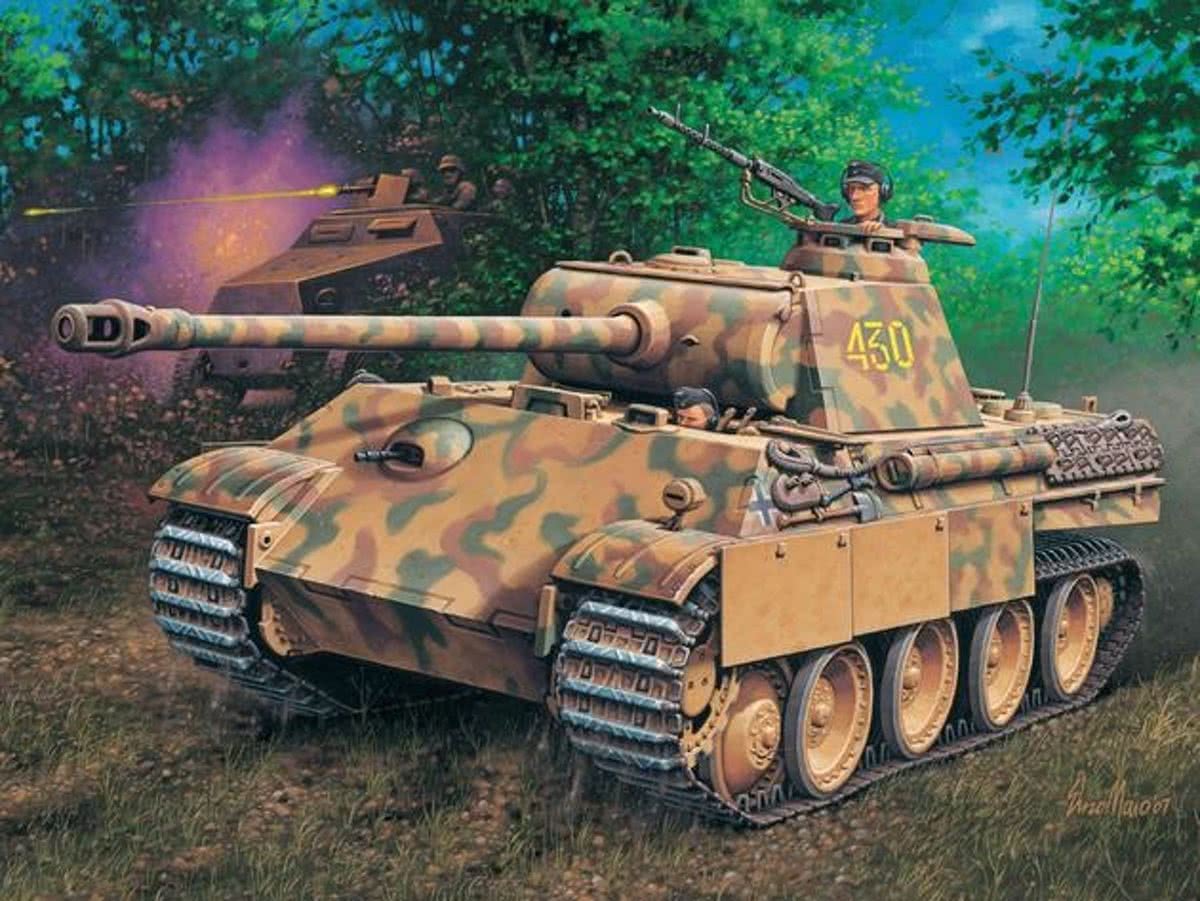   PzKpfw V PANTHER Ausf.G 1:72 Montagekit Tank