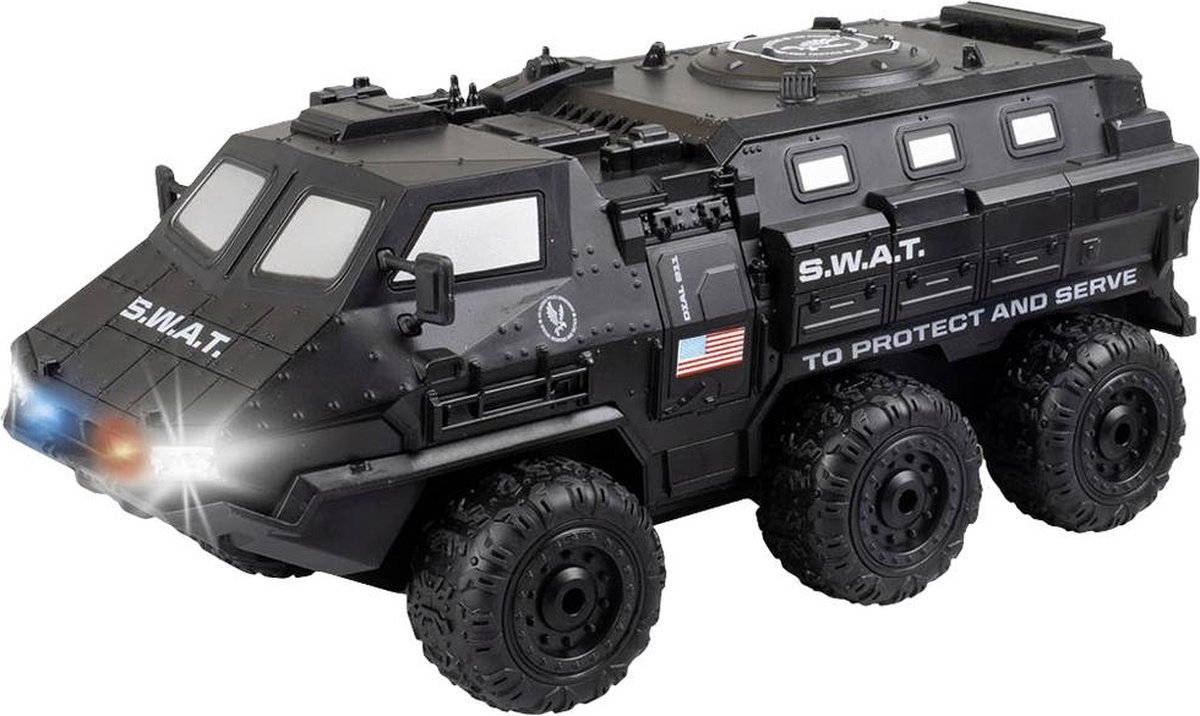   RC voertuig - 24437 RC Truck - S.W.A.T. Tactical Truck RC Model Kant en Klaar -   -