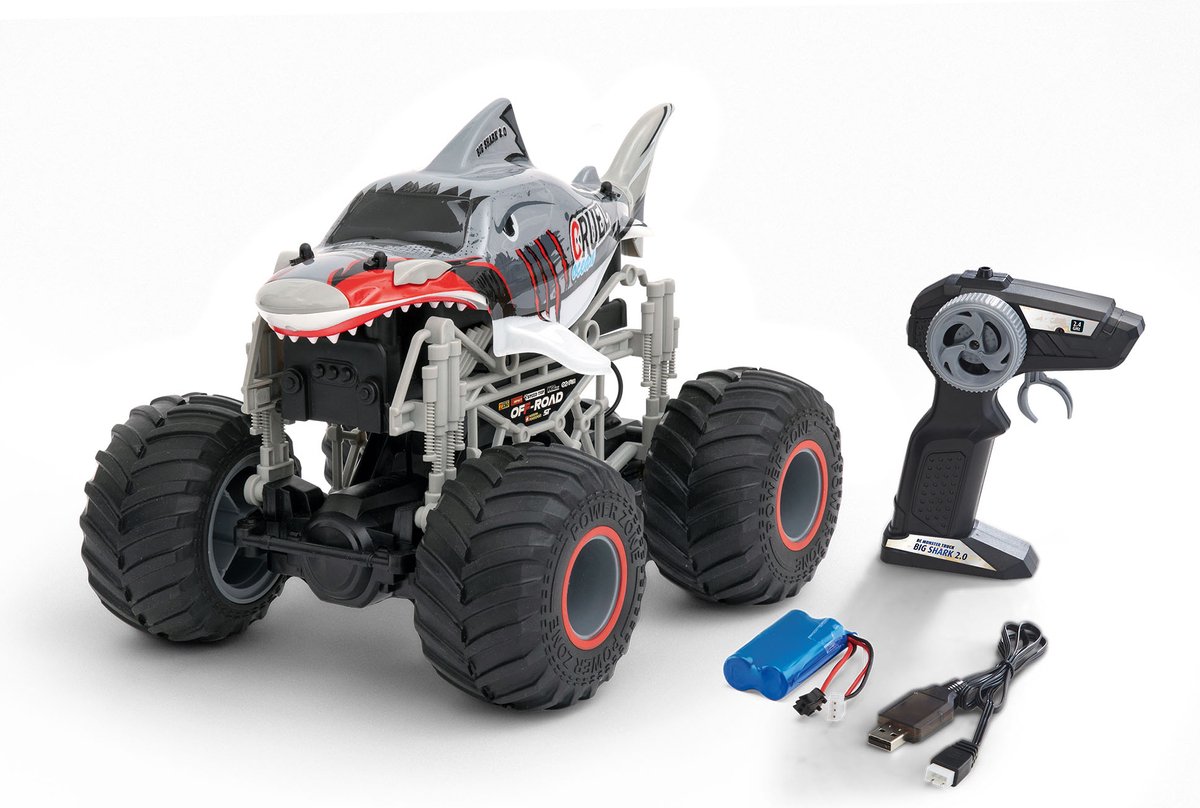   RC voertuig - 24553 RC Monster Truck - Big Shark 2.0 RC Model Kant en Klaar -   -