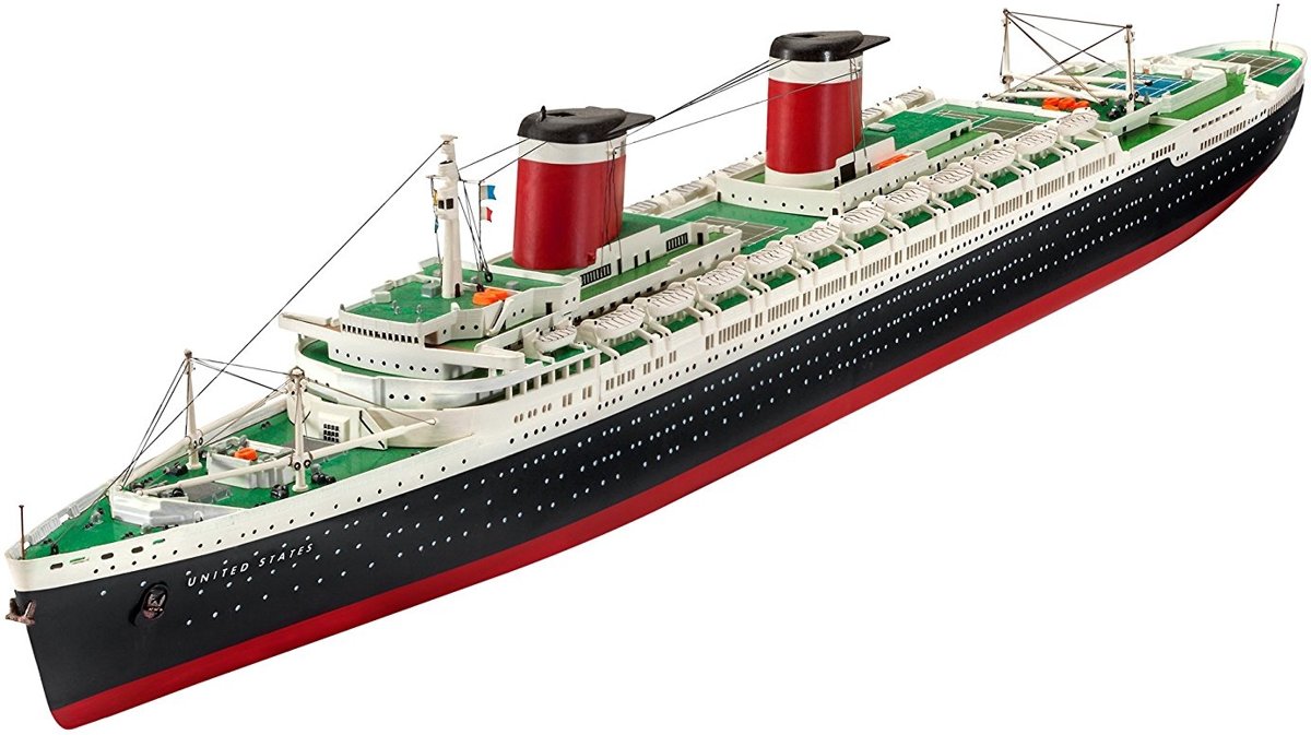 Revell SS United States Passagiersschip Montagekit