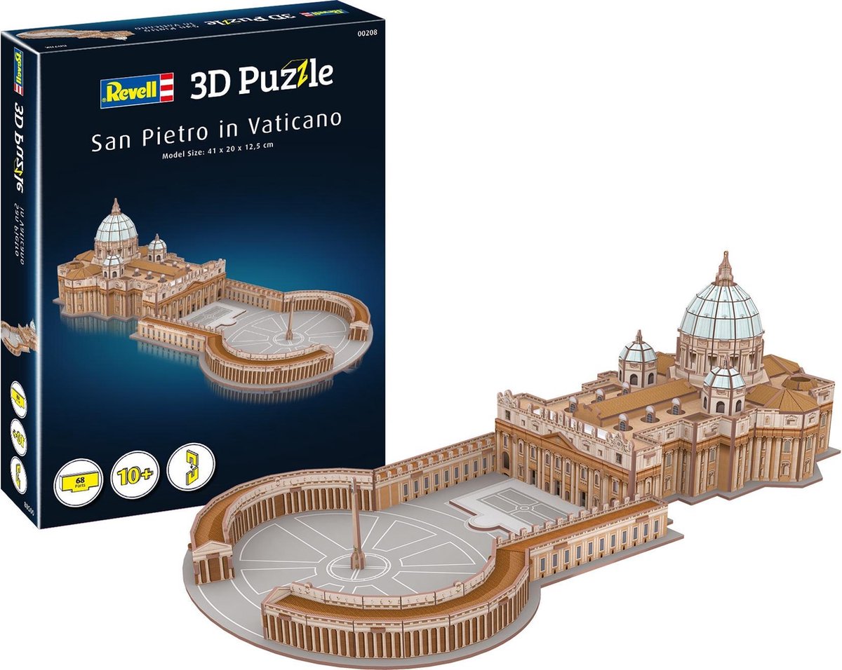   San Pietro in Vaticano 3D Puzzle