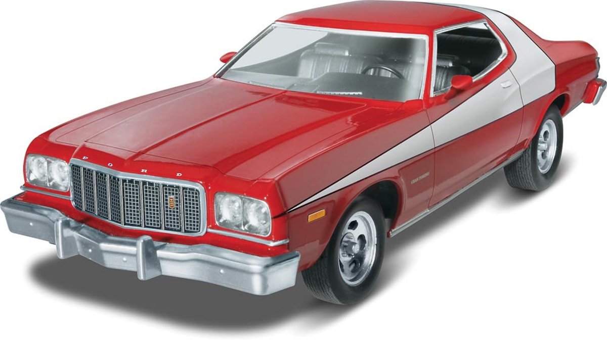 Revell Starsky & Hutch Ford Torino Montagekit Stadsauto miniatuur 1:25