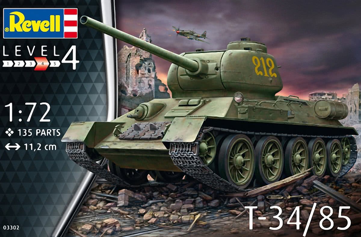   Tank T-34/85 (1:72)