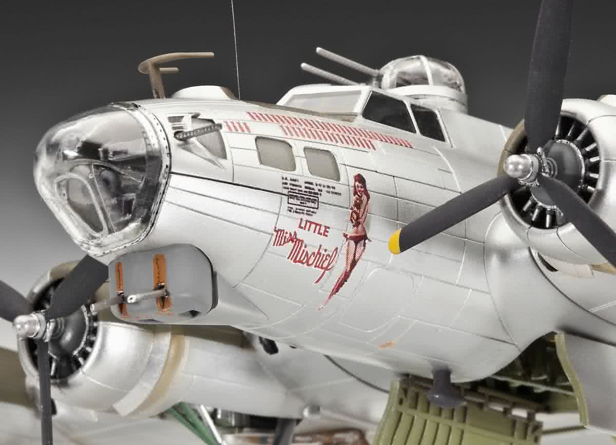   Vliegtuig B-17G Flying Fortress - 04283 - Modelbouw