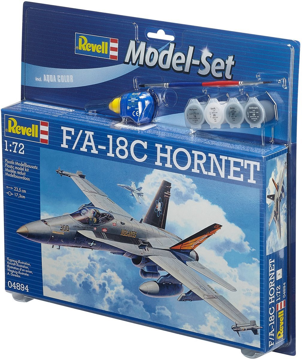 Revell Vliegtuig Bouwpakket F/A-18C Hornet Straaljager