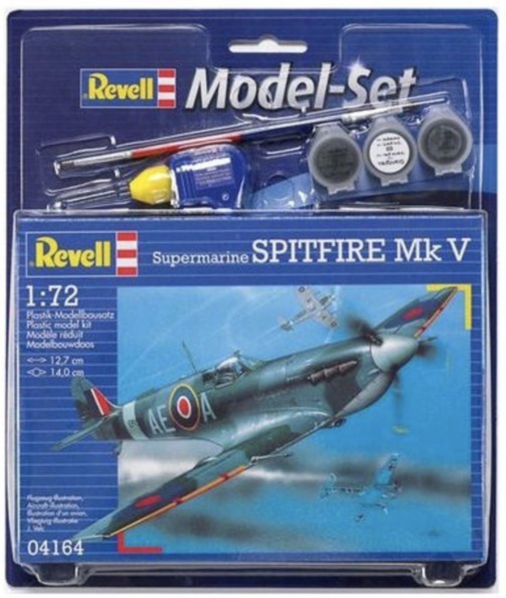 Revell Vliegtuig Supermarine Spitfire - Bouwpakket - 1:72