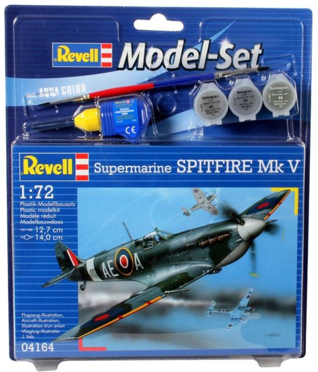 Revell Vliegtuig Supermarine Spitfire - Bouwpakket - 1:72