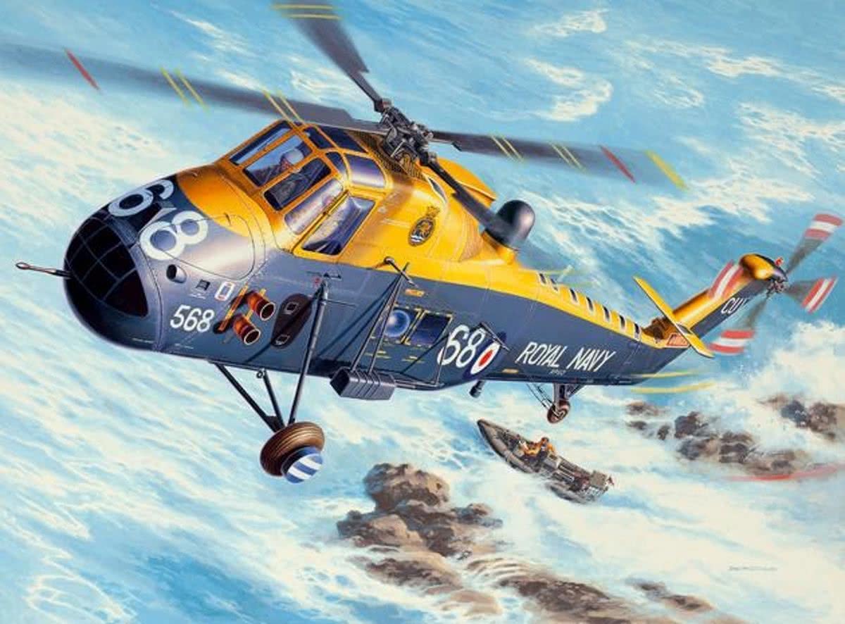   Westland Wessex HAS Mk.3 1:48 Montagekit Hefschroefvliegtuig