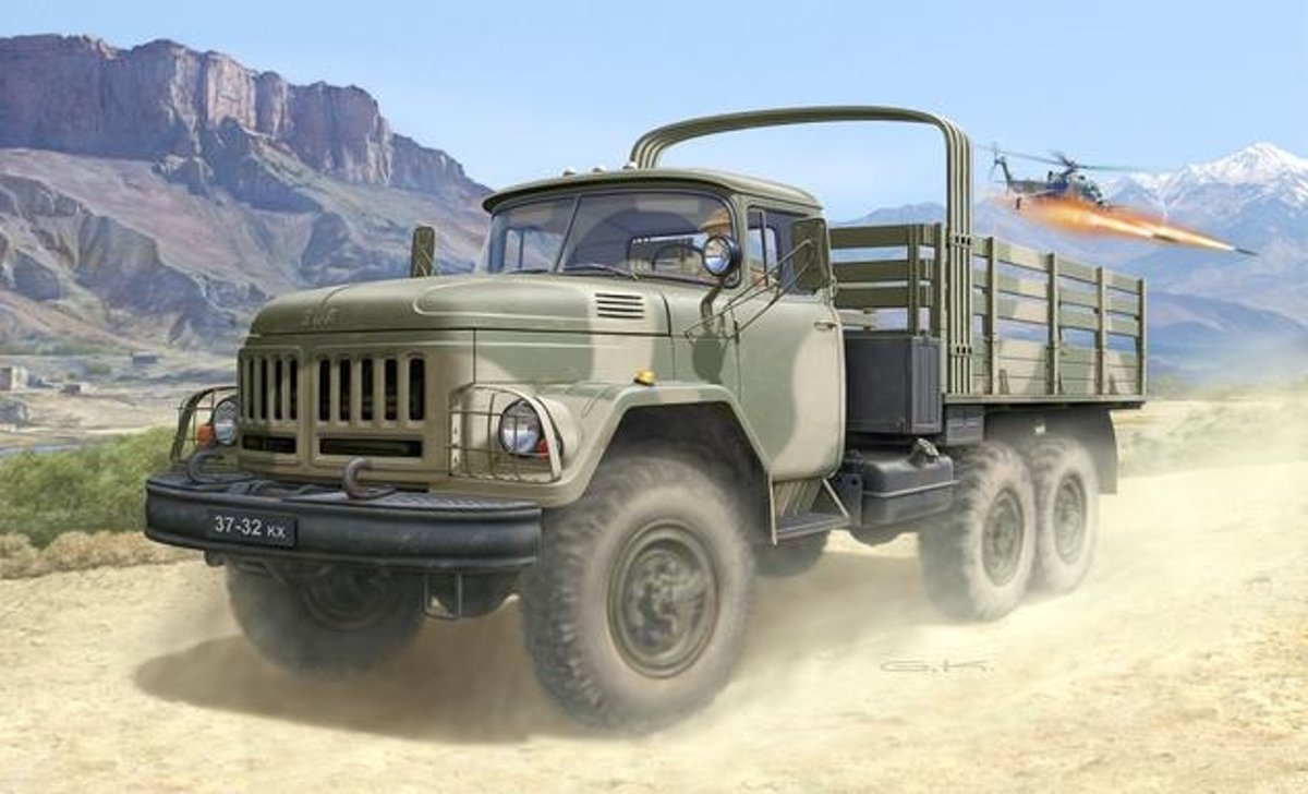 Revell ZiL-131 1:35 Montagekit Vrachtwagen