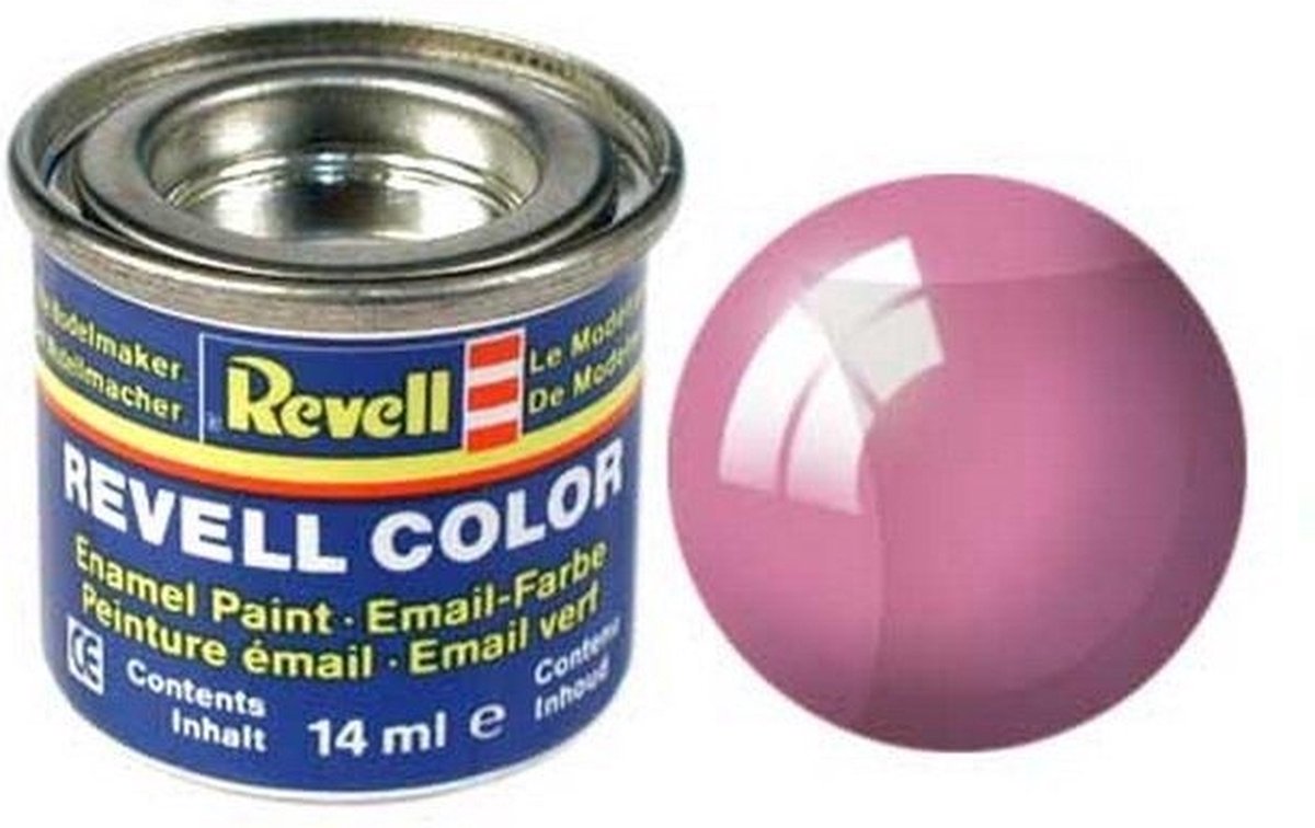   verf voor modelbouw Rood Transparant kleurnummer 731