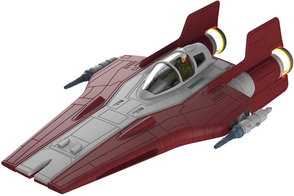 Star Wars Resistance A-Wing Fighter - 1:44 -  