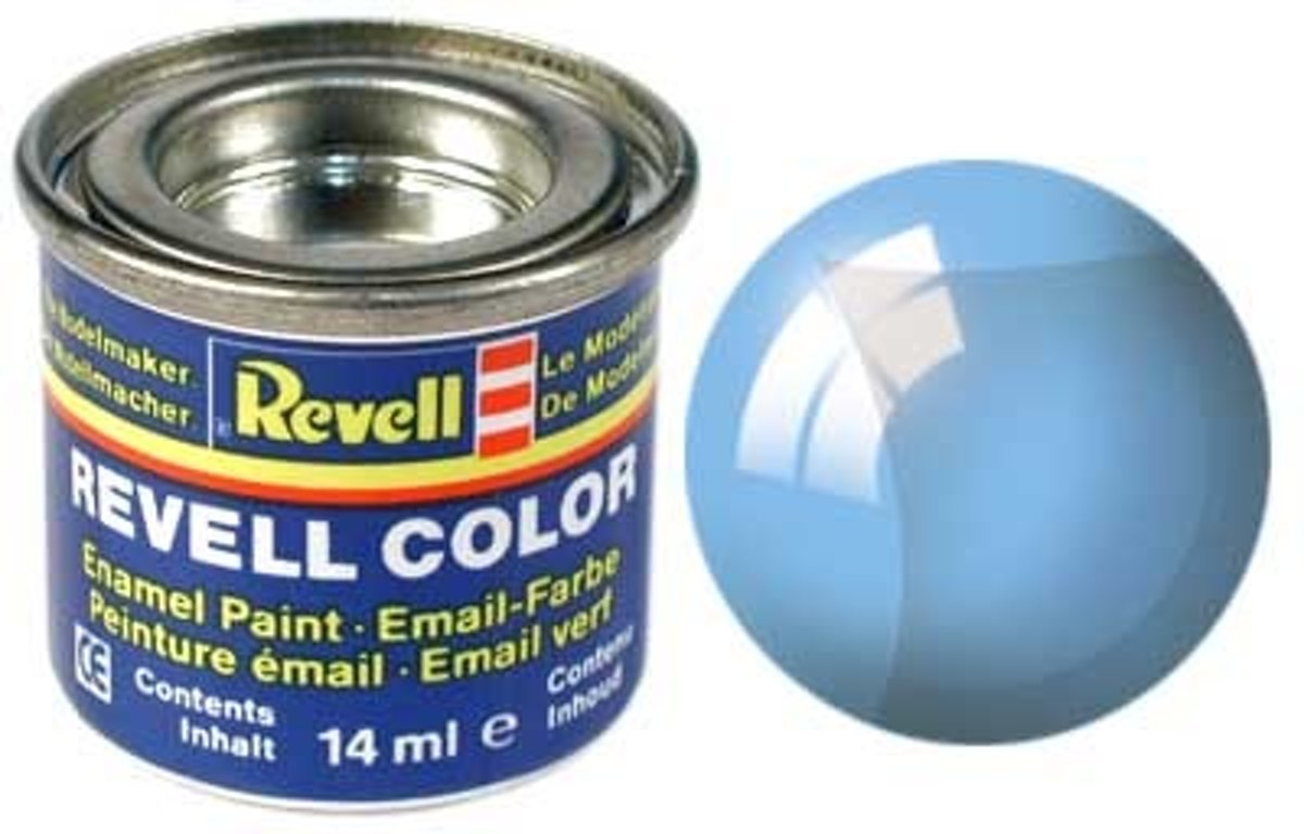 Verf voor modelbouw vernis blauw kleurnummer 752